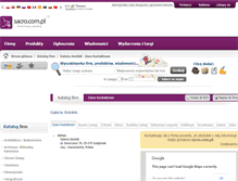 Tablet Screenshot of galeria-aniolek.sacro.com.pl